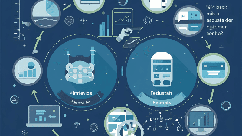 Flowchart of intelligent automation process in banking and finance industry showing AI, RPA, and analytics integration